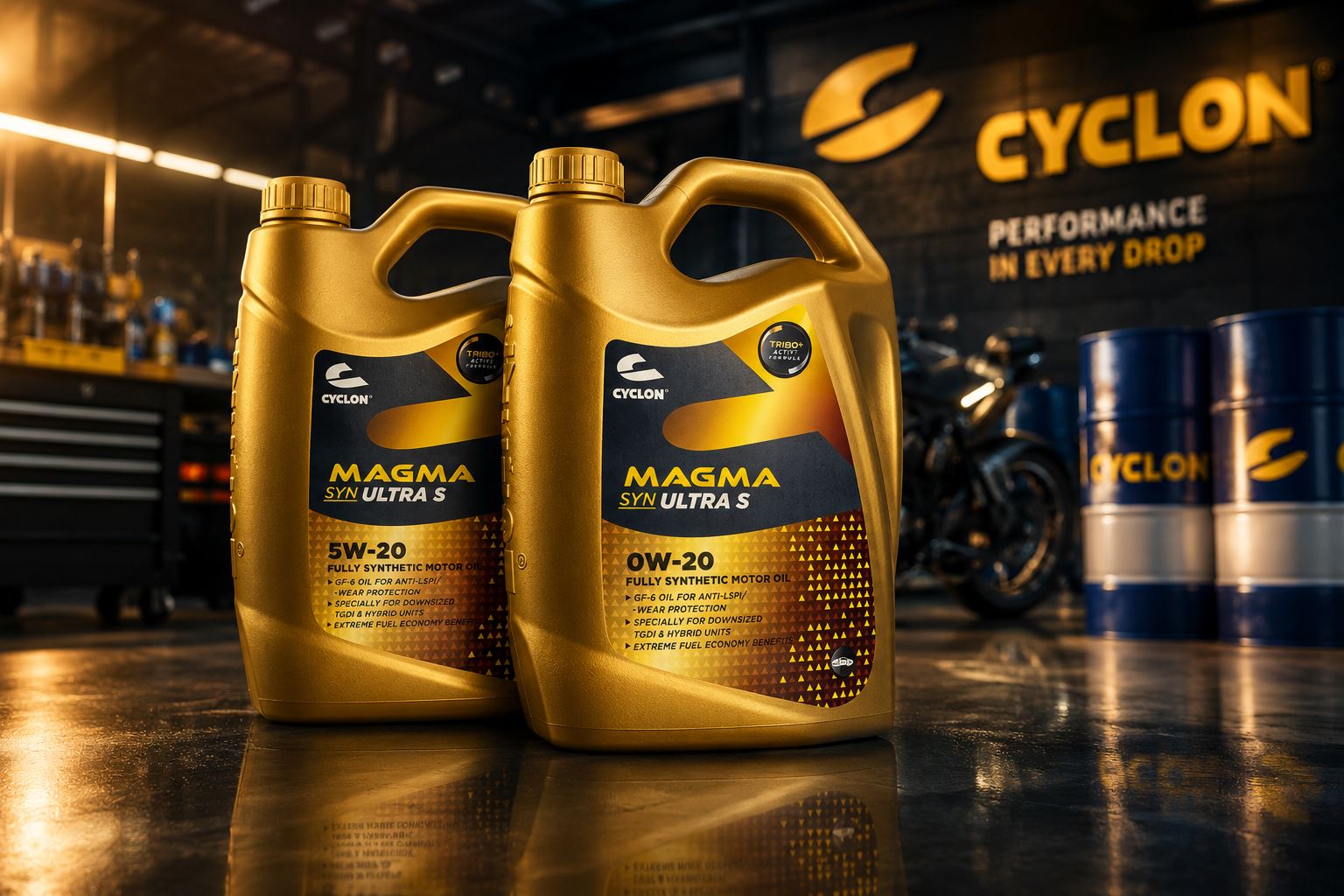 Bidons Cyclon Magma synthétiques